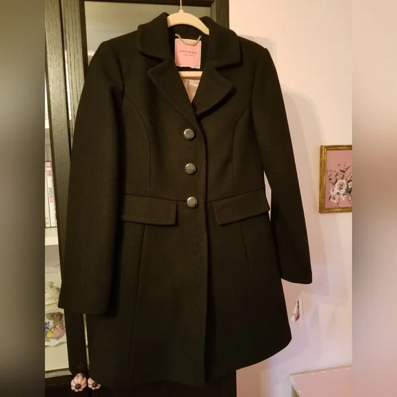 NWT Kate Spade Walker Coat